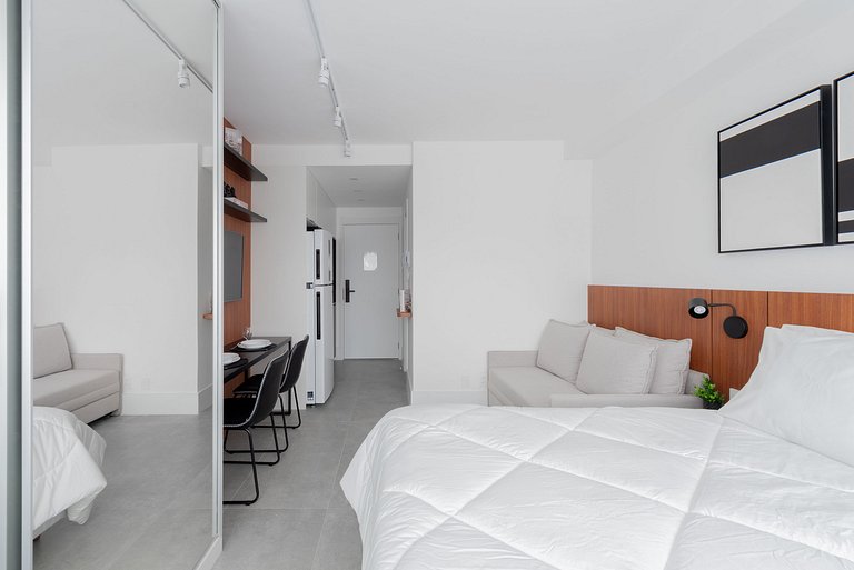 Estudio en Denver con áreas de ocio completas