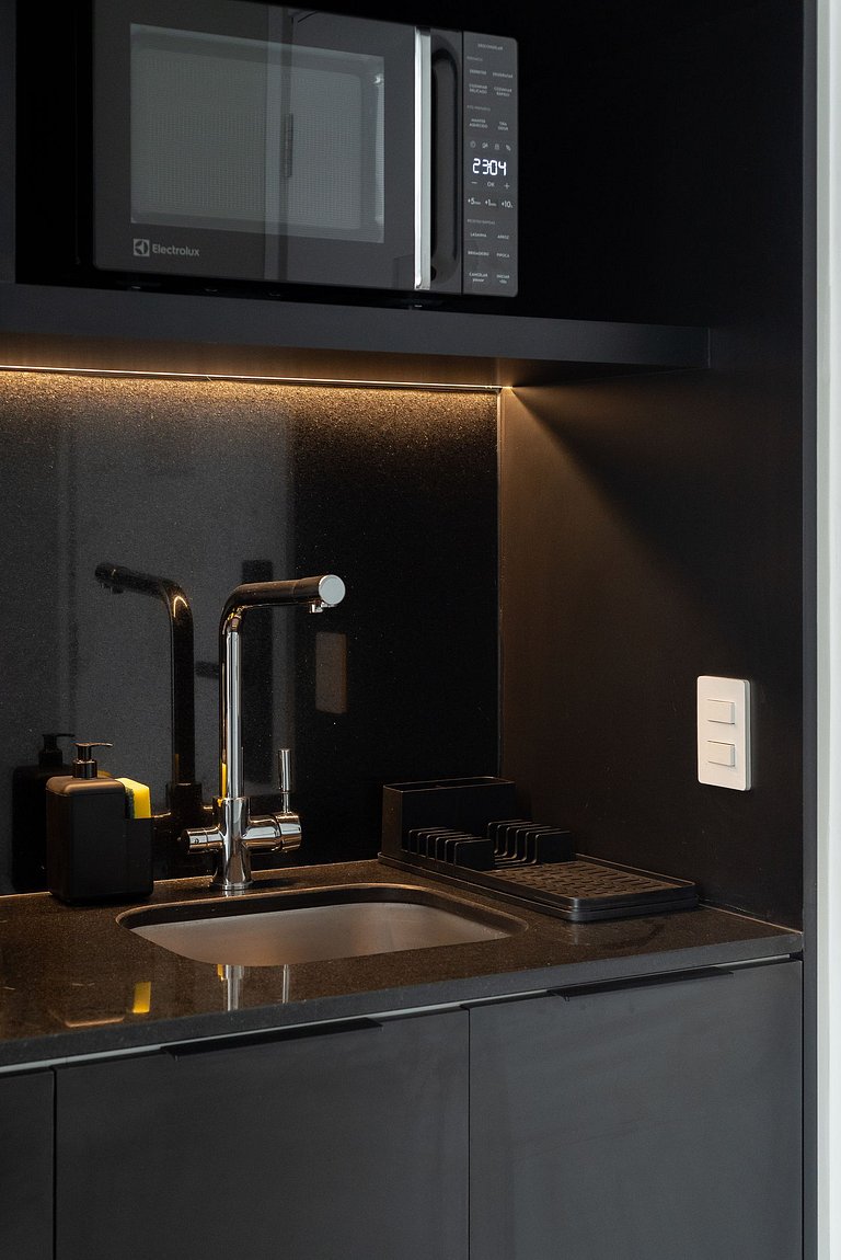 Denver Studio com Garagem e Lazer Completo