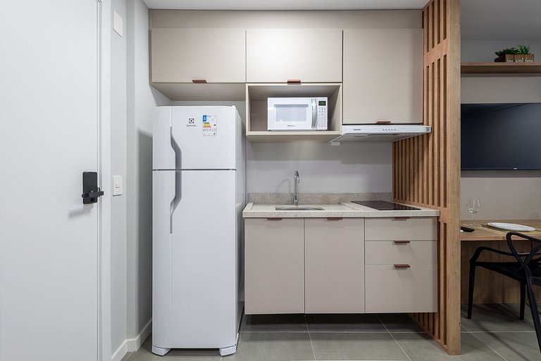 Studio Pecan na Carlos Gomes com infra