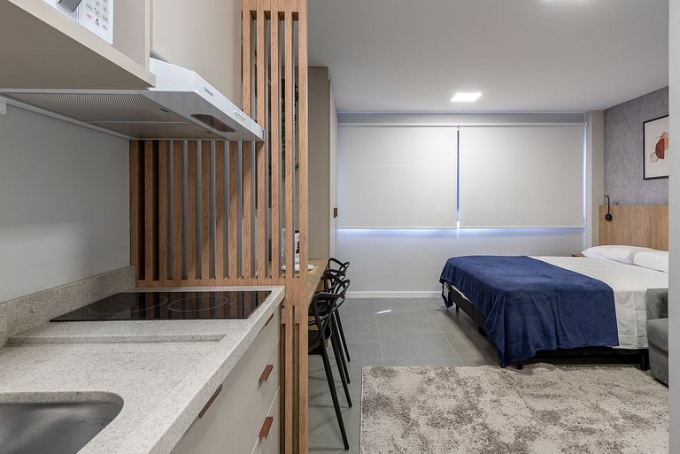 Studio Pecan na Carlos Gomes com infra