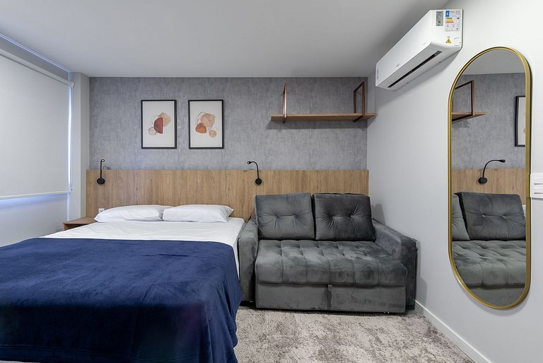 Studio Pecan na Carlos Gomes com infra