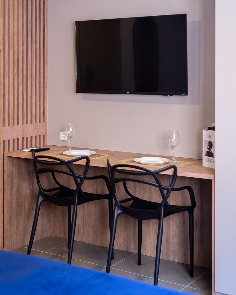 Studio Pecan na Carlos Gomes com infra