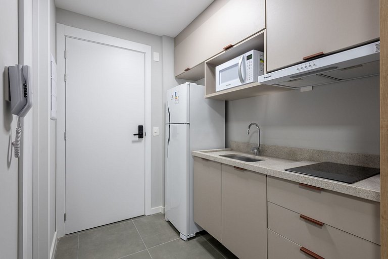 Studio Pecan na Carlos Gomes com infra