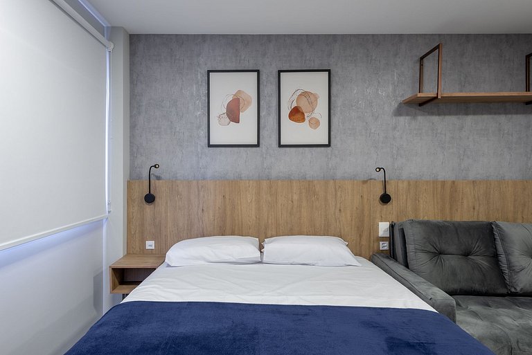 Studio Pecan na Carlos Gomes com infra