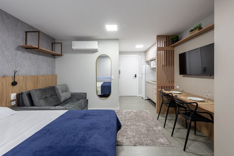 Studio Pecan na Carlos Gomes com infra