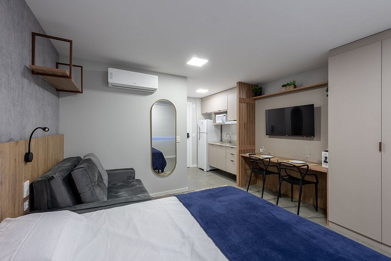 Studio Pecan na Carlos Gomes com infra