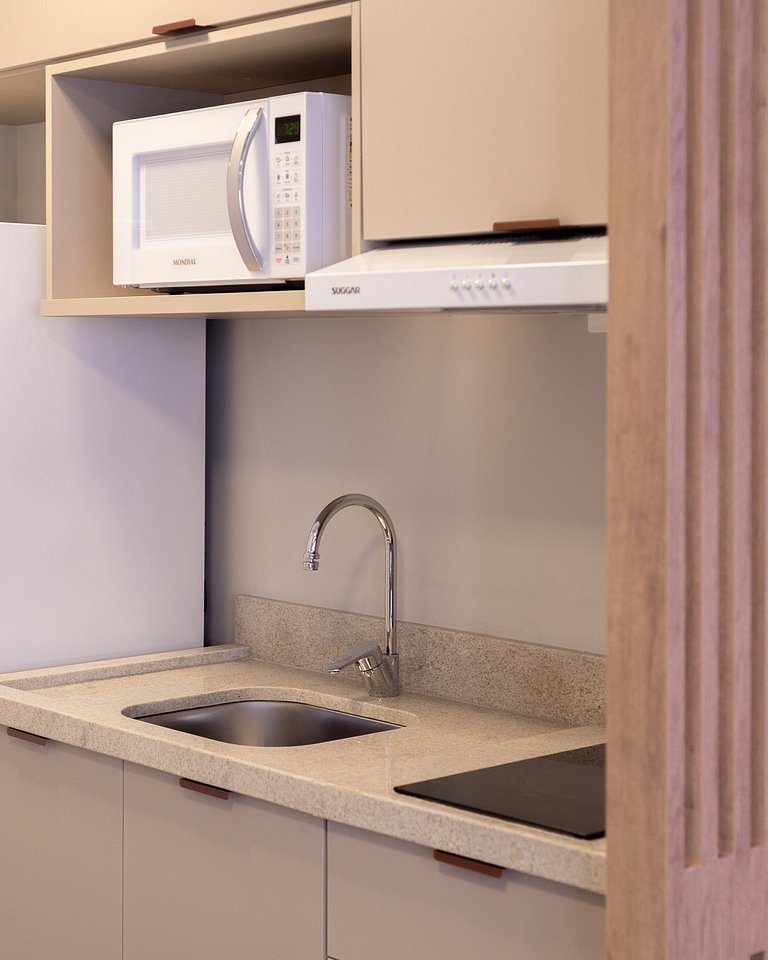 Studio Pecan na Carlos Gomes com infra