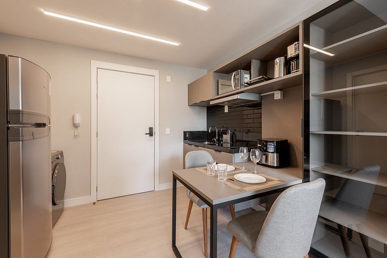 Apartamento Ágata na Carlos Gomes com infra