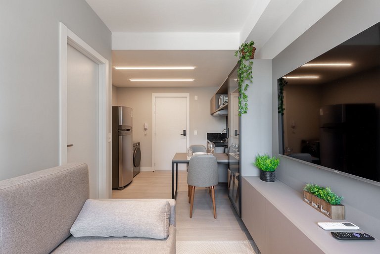 Apartamento Ágata na Carlos Gomes com infra