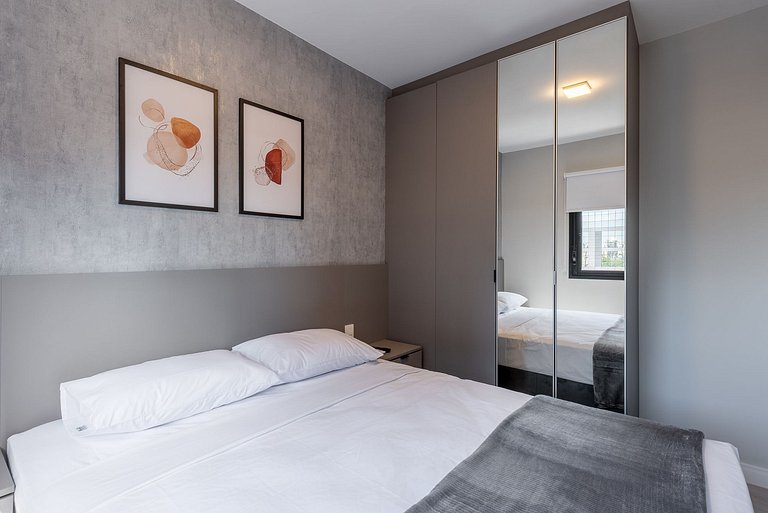 Apartamento Ágata na Carlos Gomes com infra