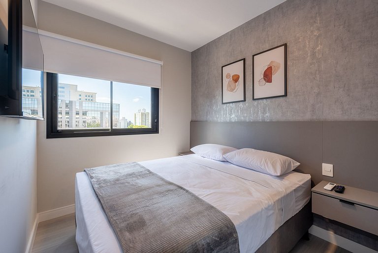 Apartamento Ágata na Carlos Gomes com infra