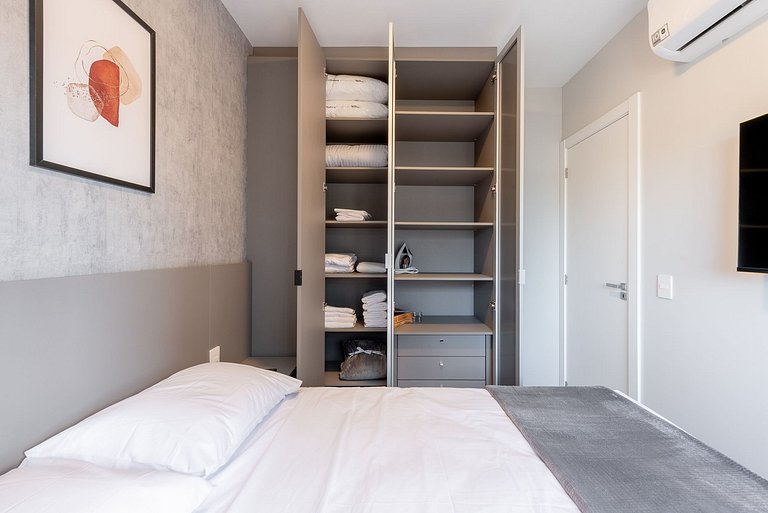 Apartamento Ágata na Carlos Gomes com infra