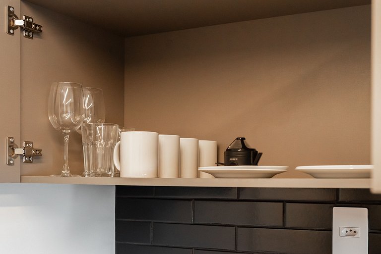 Apartamento Ágata na Carlos Gomes com infra