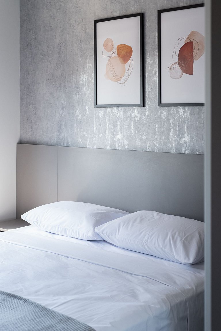 Apartamento Ágata na Carlos Gomes com infra