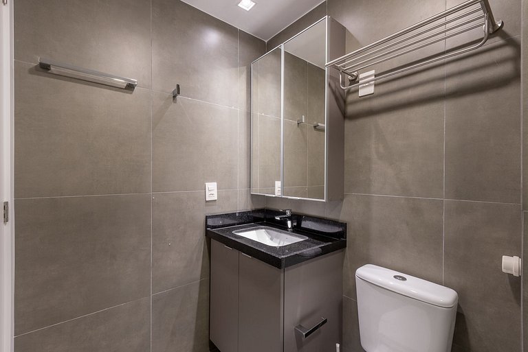 Apartamento Ágata na Carlos Gomes com infra