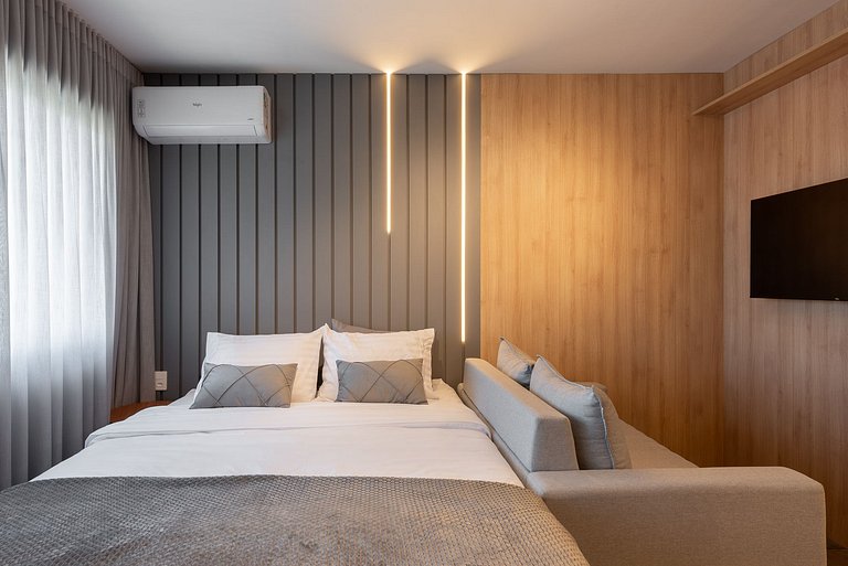 Loft Berlim Parking and Full Amenities