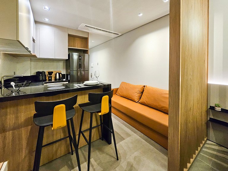 Studio Miami c/ garagem ao lado Planeta Atlântida