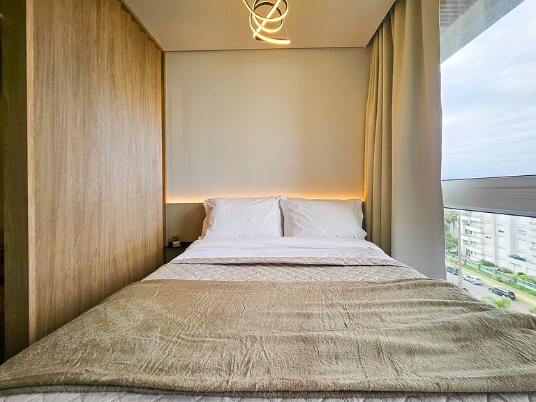 Studio Miami c/ garagem ao lado Planeta Atlântida