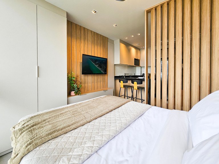 Studio Miami c/ cochera al lado de Planeta Atlántida