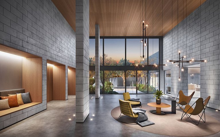 Studio Paris | Azotea, piscina y estacionamiento