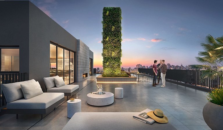 Studio Paris | Rooftop, piscina e vaga