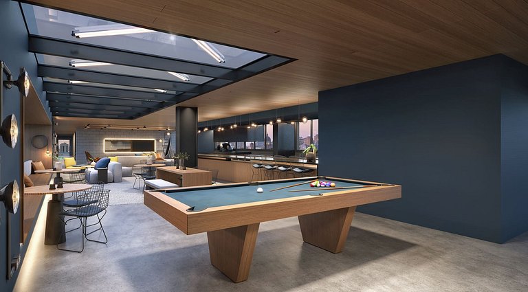 Studio Paris | Azotea, piscina y estacionamiento