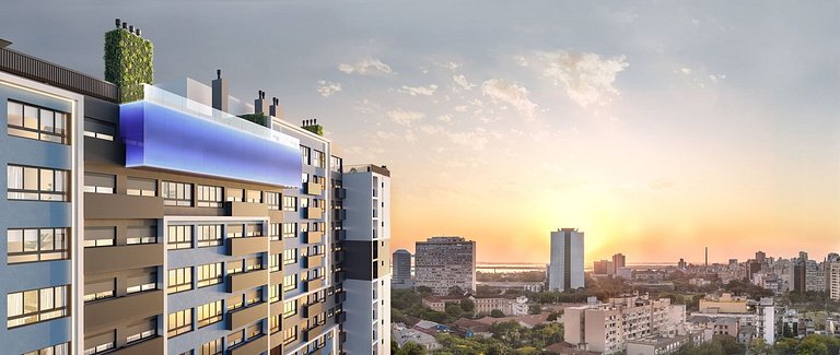 Studio Paris | Rooftop, pool and parking space