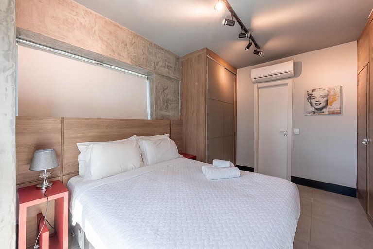 Apto Tokyo Style with parking and view