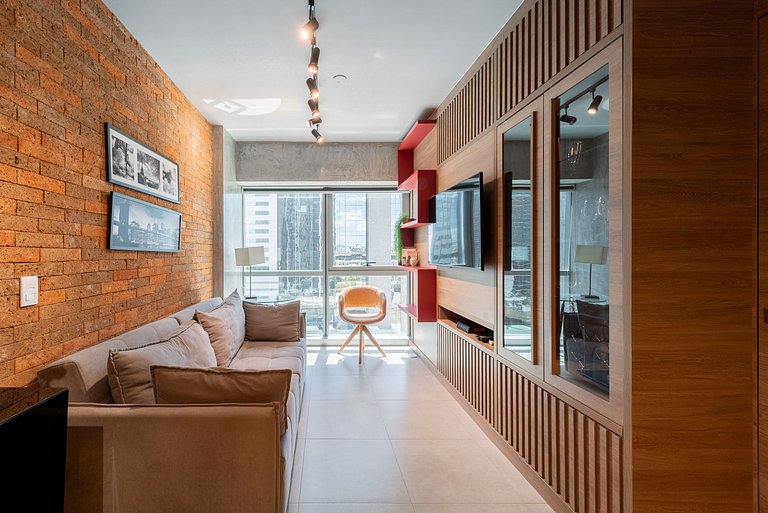 Apto Tokyo Style with parking and view