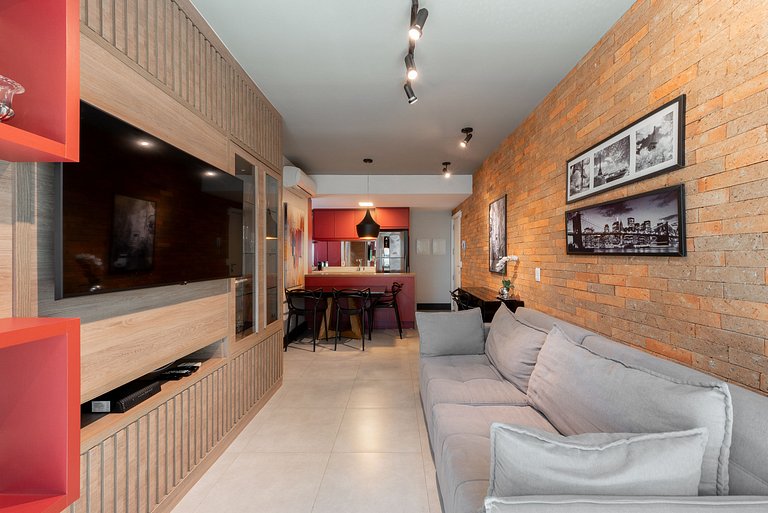 Apto Tokyo Style c/ garagem e vista