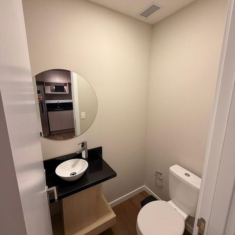 Apto Toledo c/ infra completa e garagem