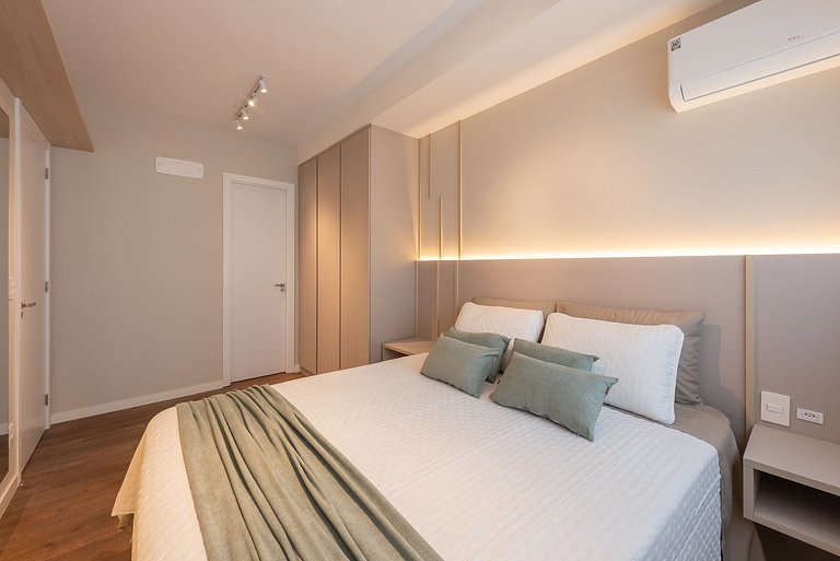 Apto Toledo c/ infra completa e garagem