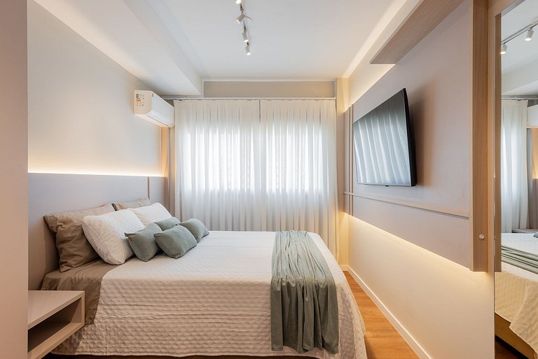 Apto Toledo c/ infra completa e garagem