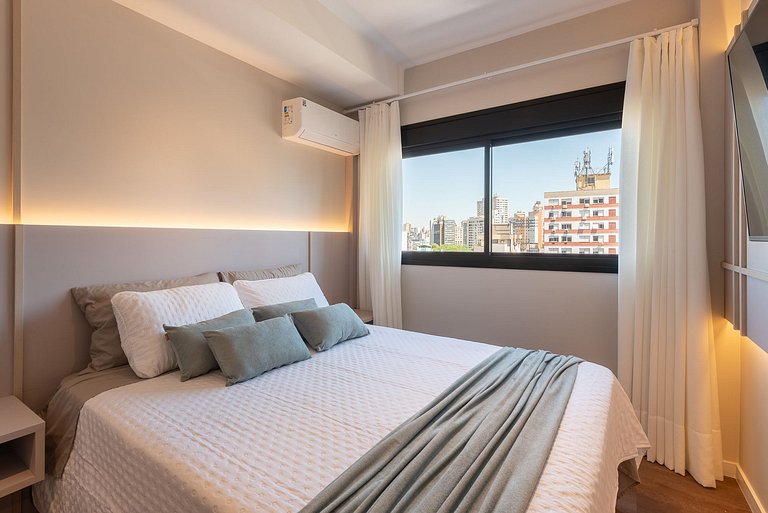 Apto Toledo c/ infra completa e garagem