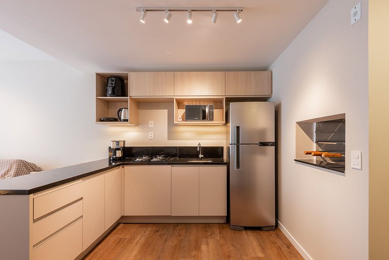 Apto Toledo c/ infra completa e garagem