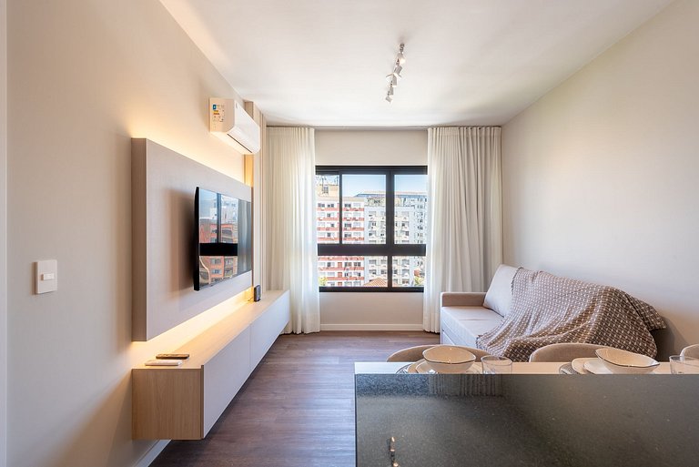 Apto Toledo c/ infra completa e garagem