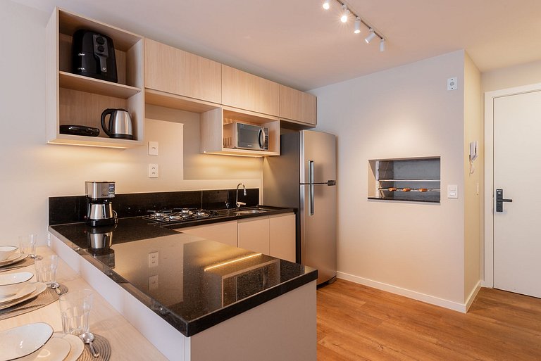 Apto Toledo c/ infra completa e garagem