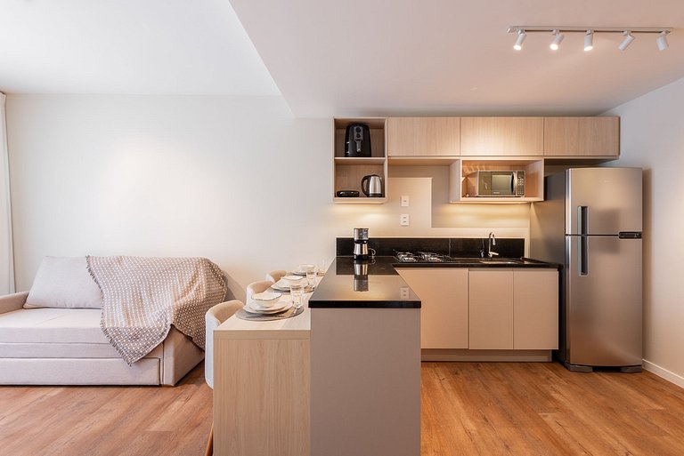 Apto Toledo c/ infra completa e garagem