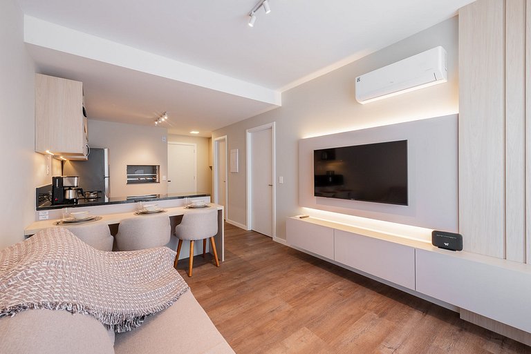 Apto Toledo c/ infra completa e garagem