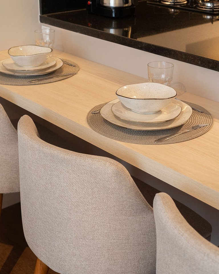 Apto Toledo c/ infra completa e garagem