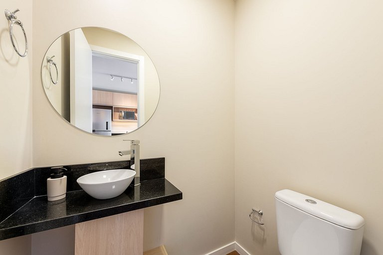 Apto Toledo c/ infra completa e garagem