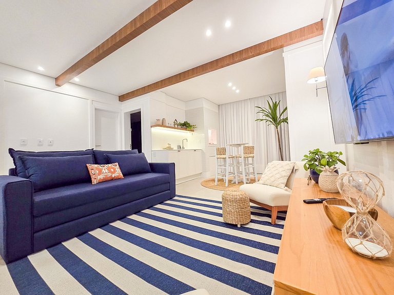 Apto Hampton 200 m da Praia Brava