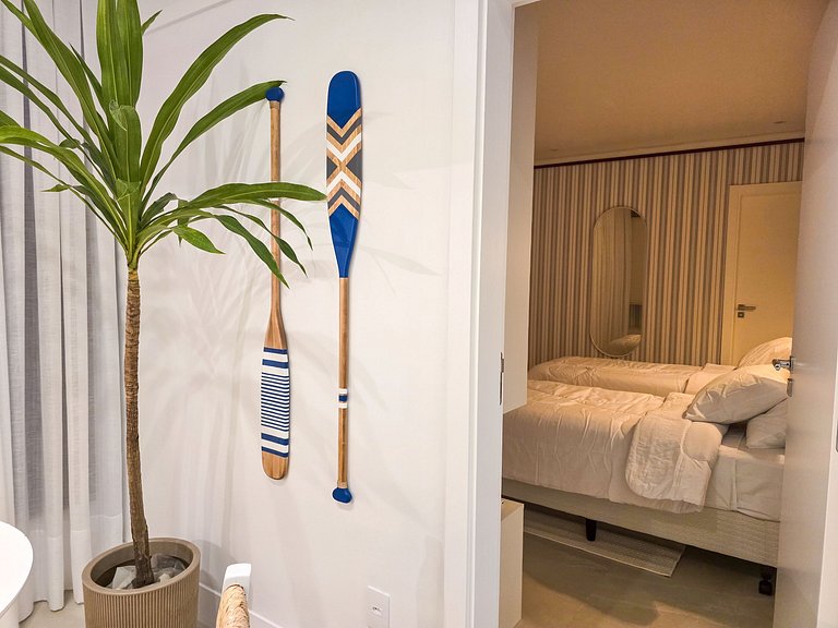 Apto Hampton 200 m da Praia Brava