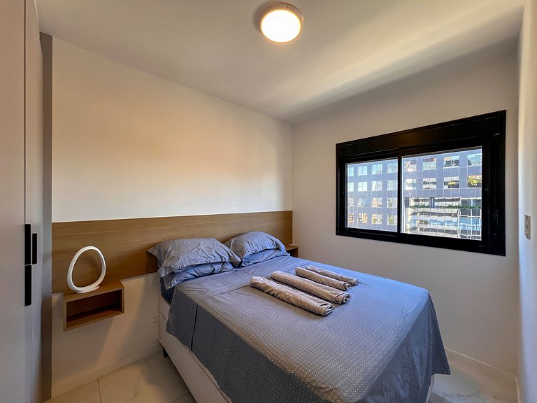 Apto with 24h gym and coliving - Av. Carlos Gomes