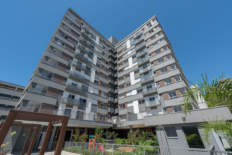 Studio: parking space + pool + gym - In Moinhos