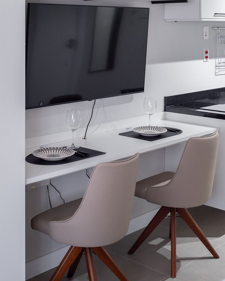 Studio Anise Carlos Gomes with full amenities