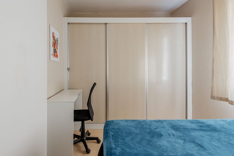 Apartamento con cochera cerca del Shopping Iguatemi