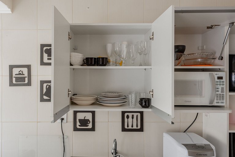 Apartamento con cochera cerca del Shopping Iguatemi