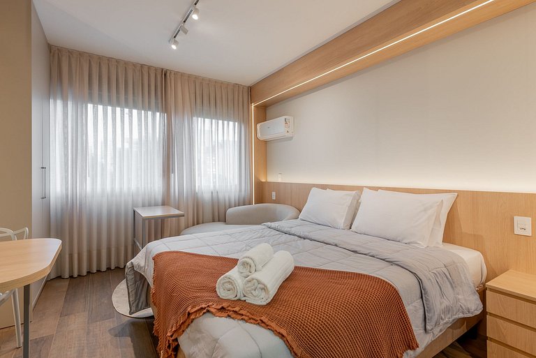 Studio Nude with a complete leisure area