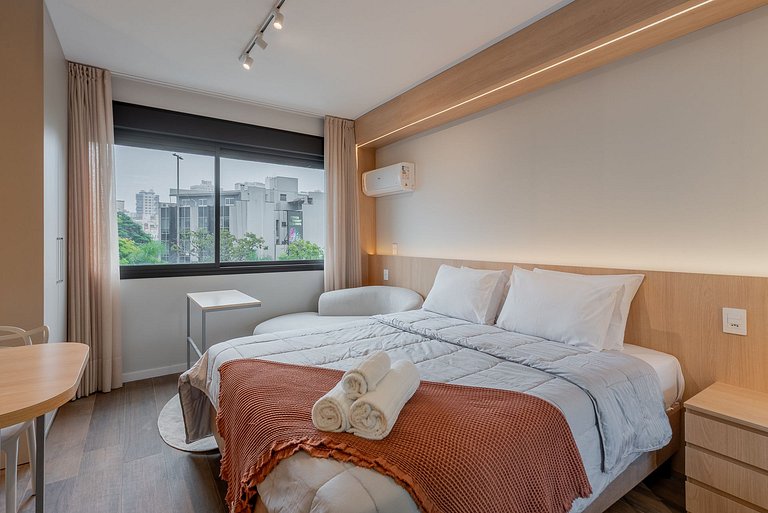 Studio Nude with a complete leisure area